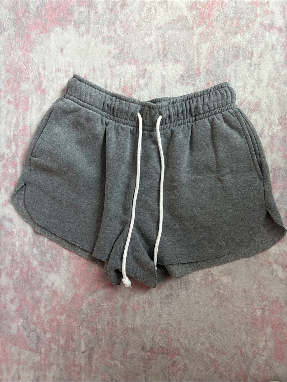 wild fable Gray Elastic Waist Athletic Shorts